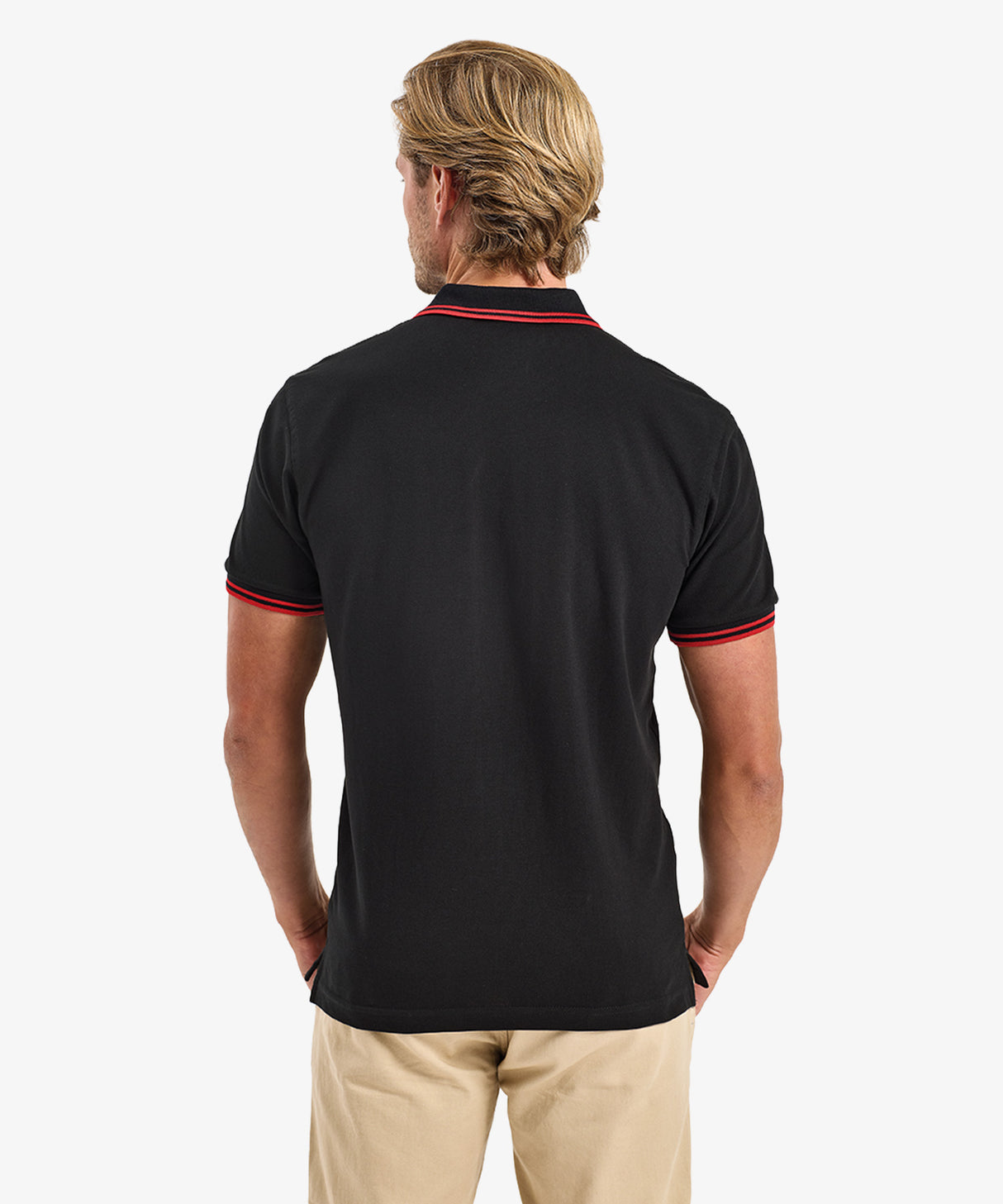 Tipped Men's Polo Shirt