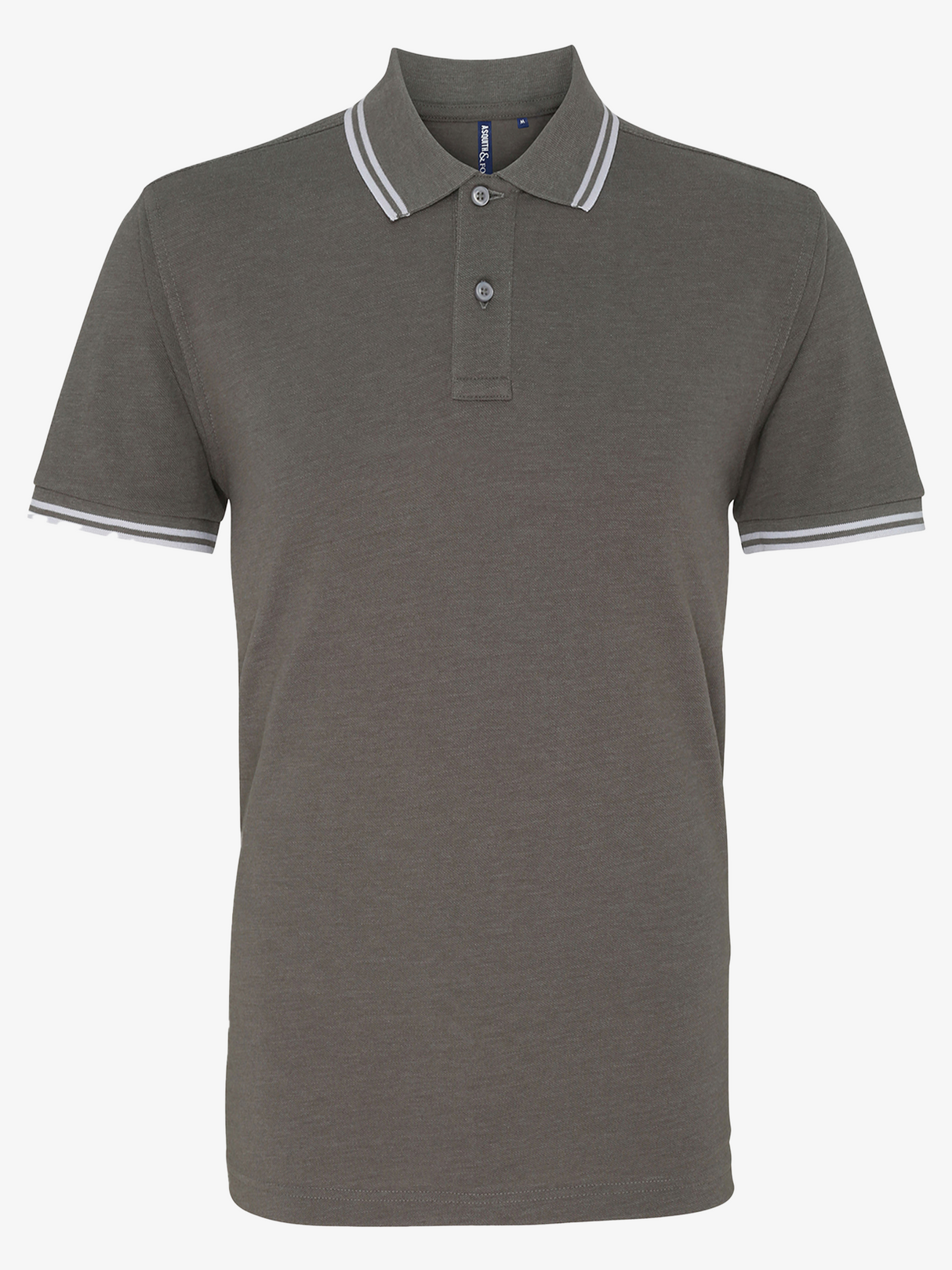 Personalised Men's Tipped Polo Shirt