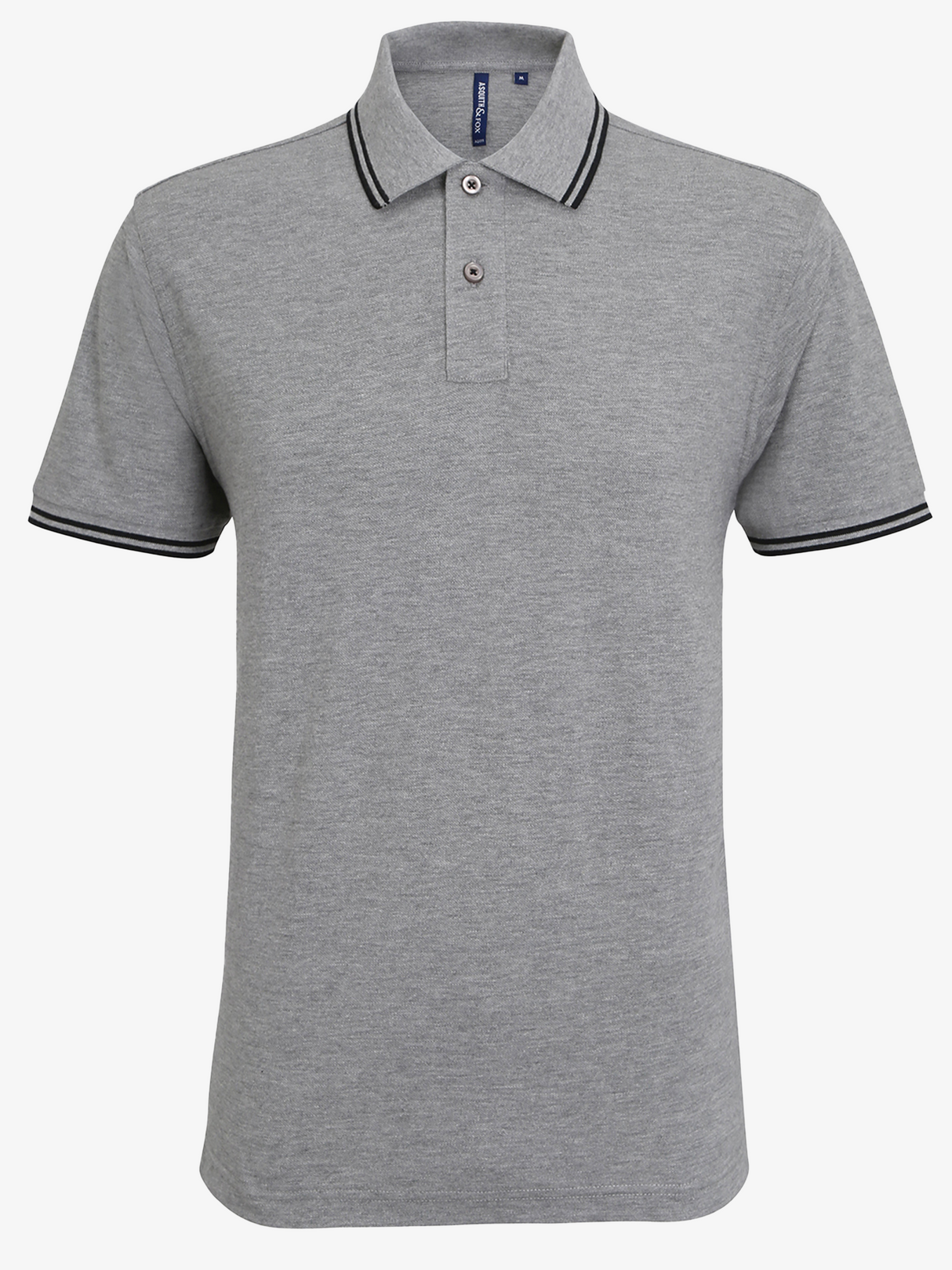 Personalised Men's Tipped Polo Shirt