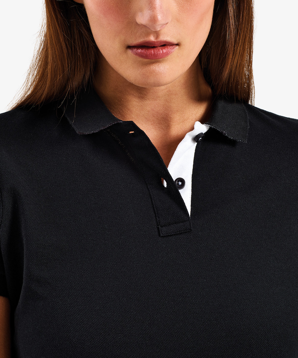 Women's Contrast Polo Shirt
