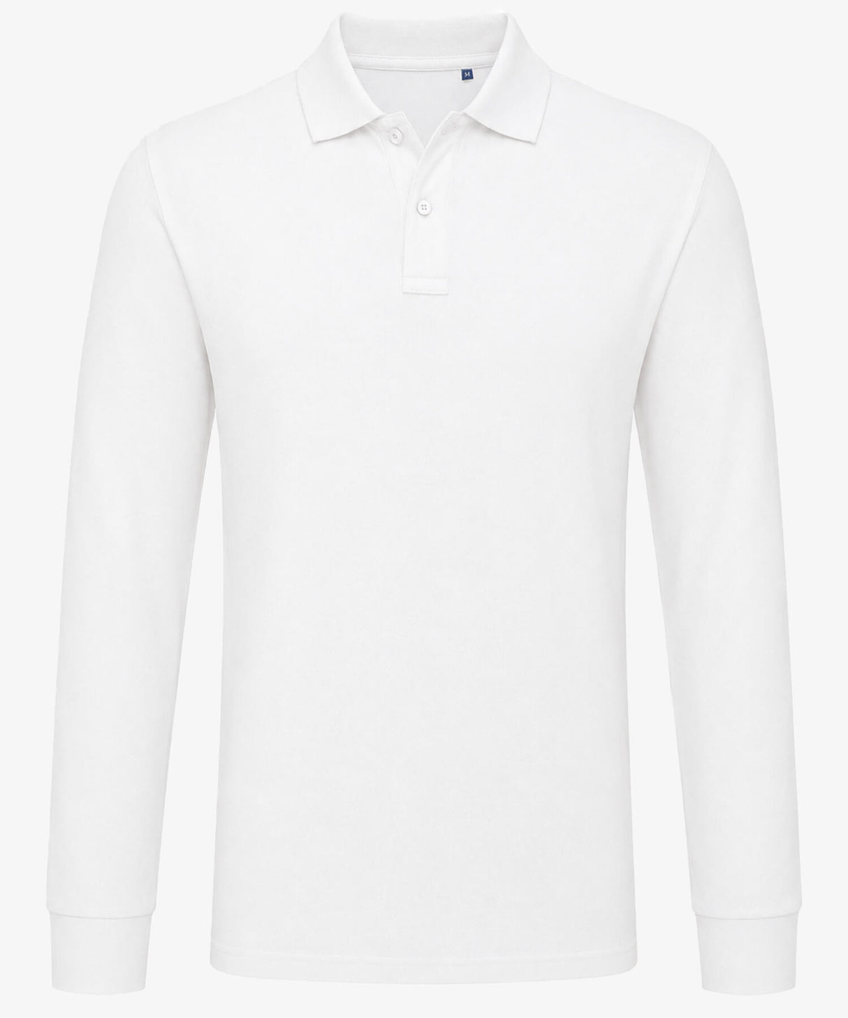 Personalised Men's Long Sleeve Polo Shirt
