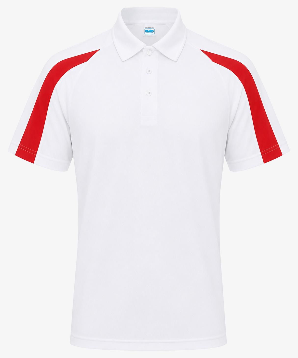 Men's Contrast Sports Personalised Polo Shirt