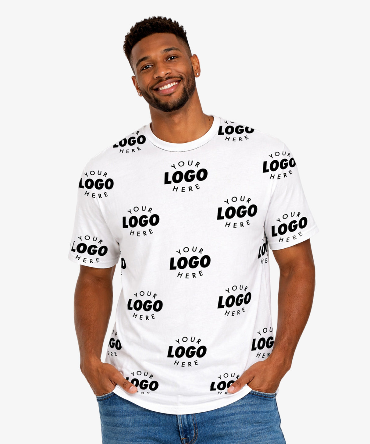 Custom Branded All Over T-Shirt