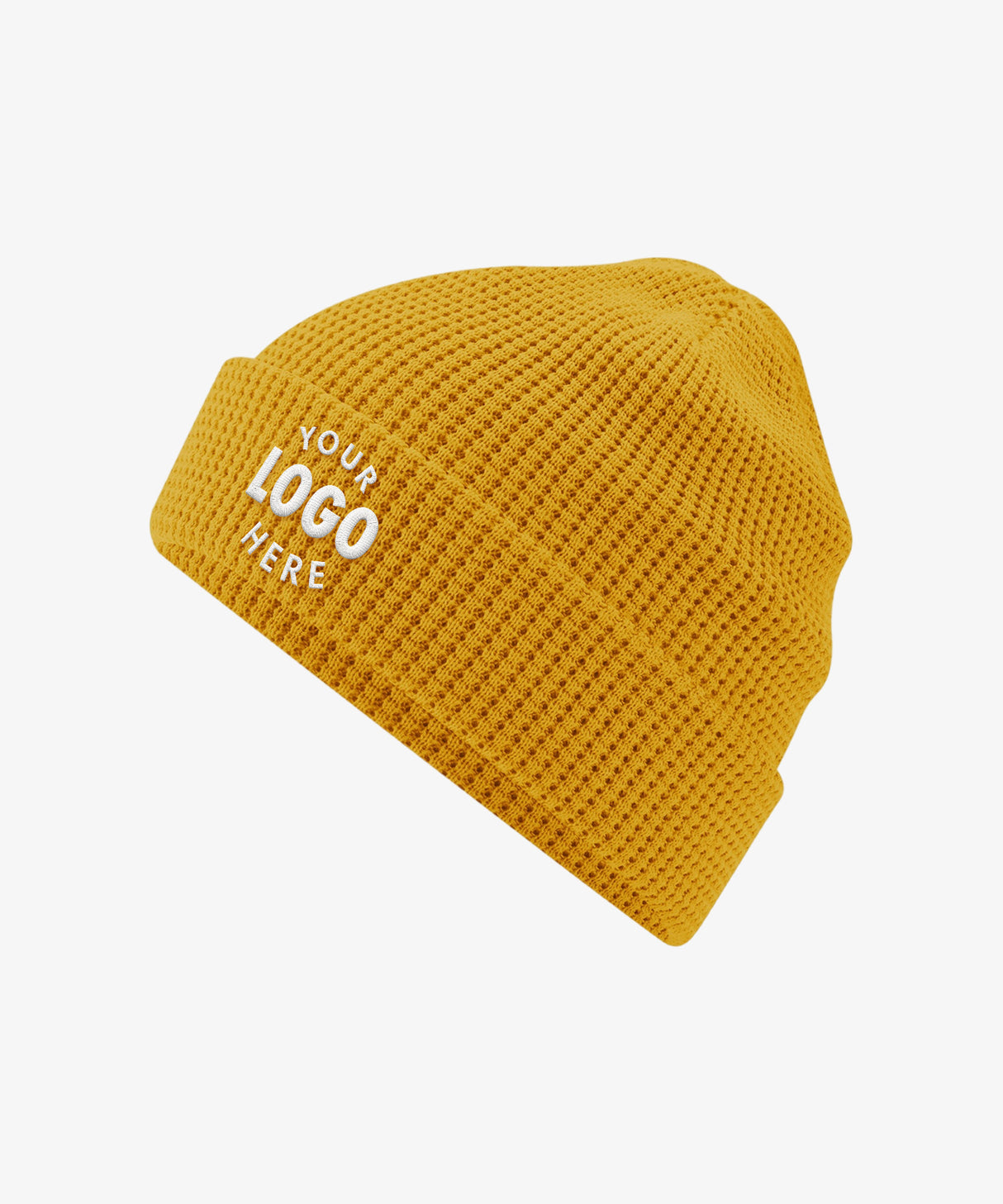 Personalised Organic Cotton Waffle Beanie
