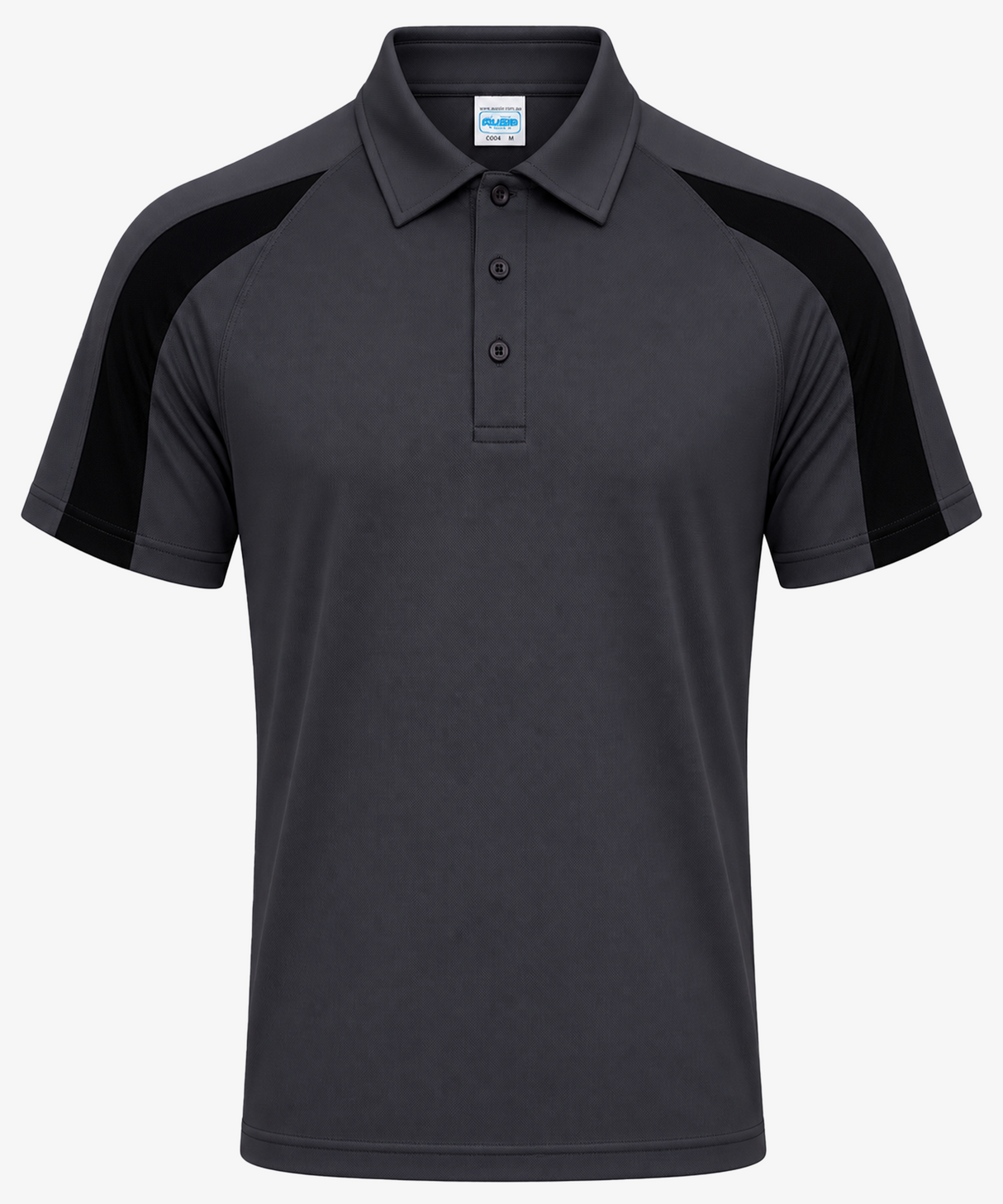 Men's Contrast Sports Personalised Polo Shirt