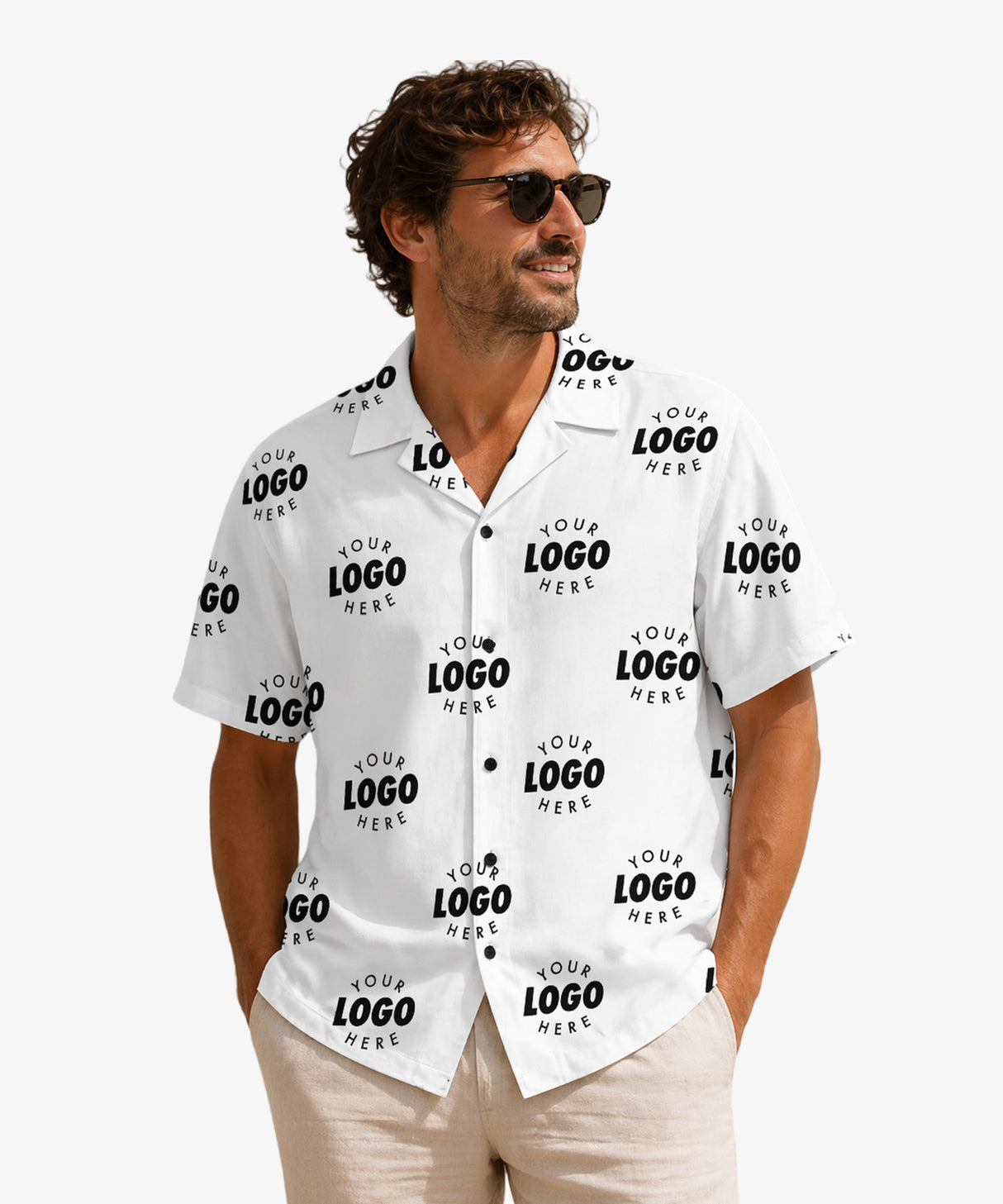 Custom Branded Hawaiian Shirt