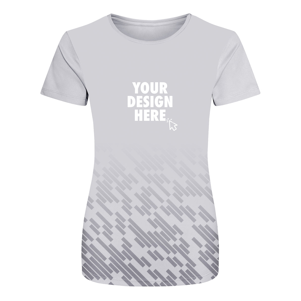 All Over Print Womens Sport Running T Shirt