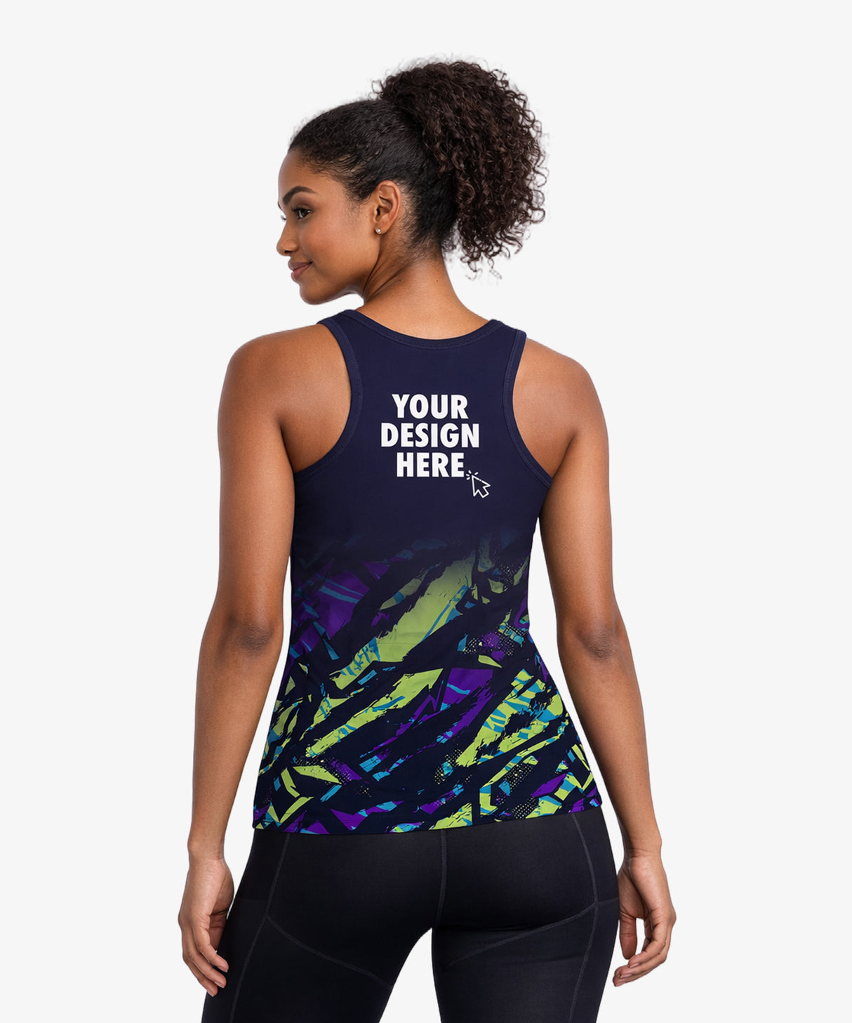 All Over Print Sports/Running Womens Vest