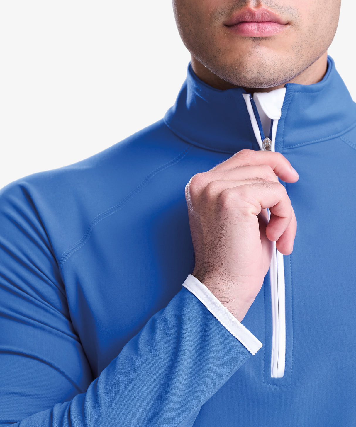 Personalised Men's Cool Half Zip Top