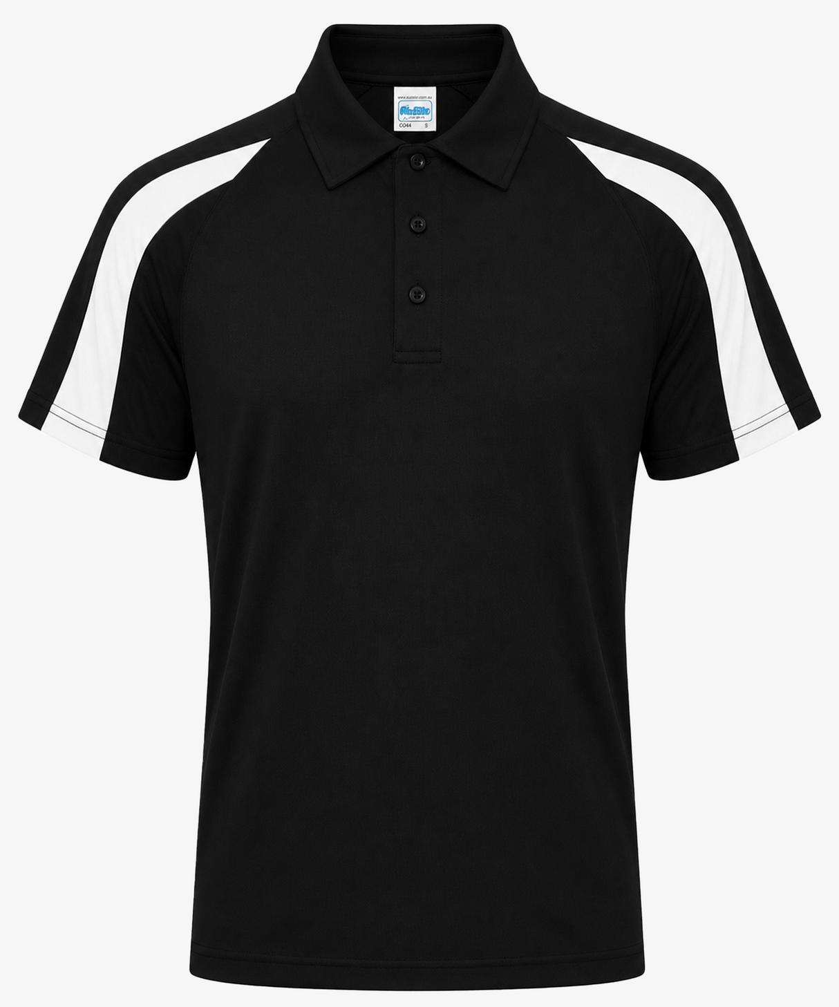 Men's Contrast Sports Personalised Polo Shirt