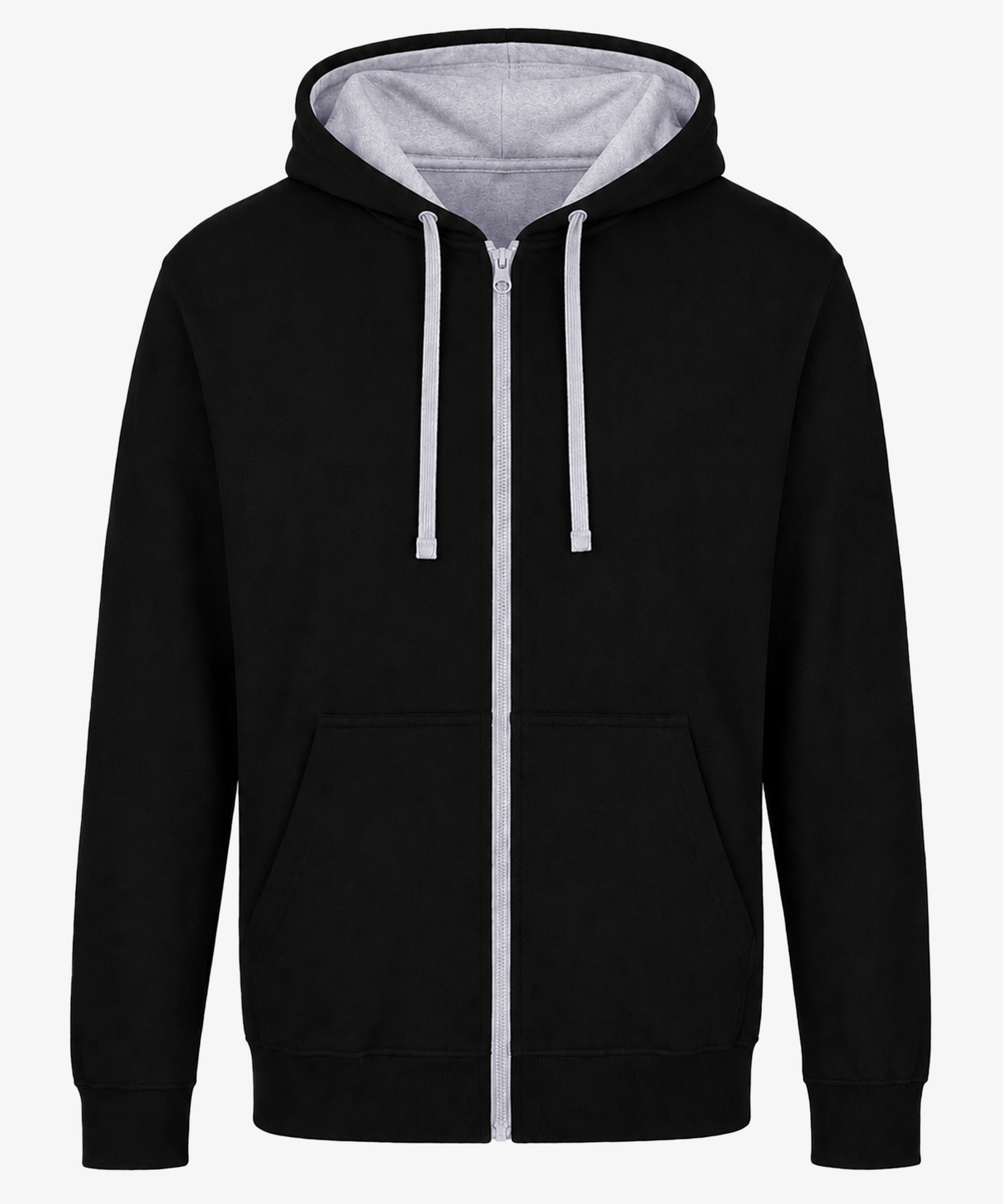 Personalised Unisex Varsity Zip Hoodie