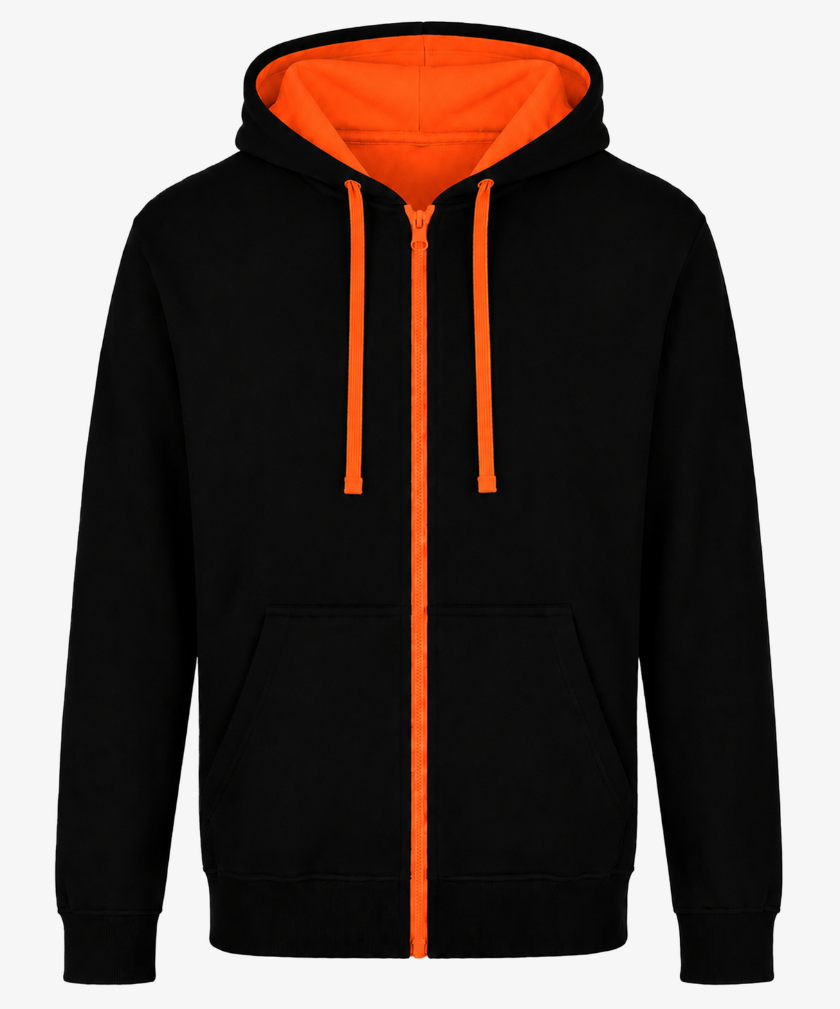 Personalised Unisex Varsity Zip Hoodie