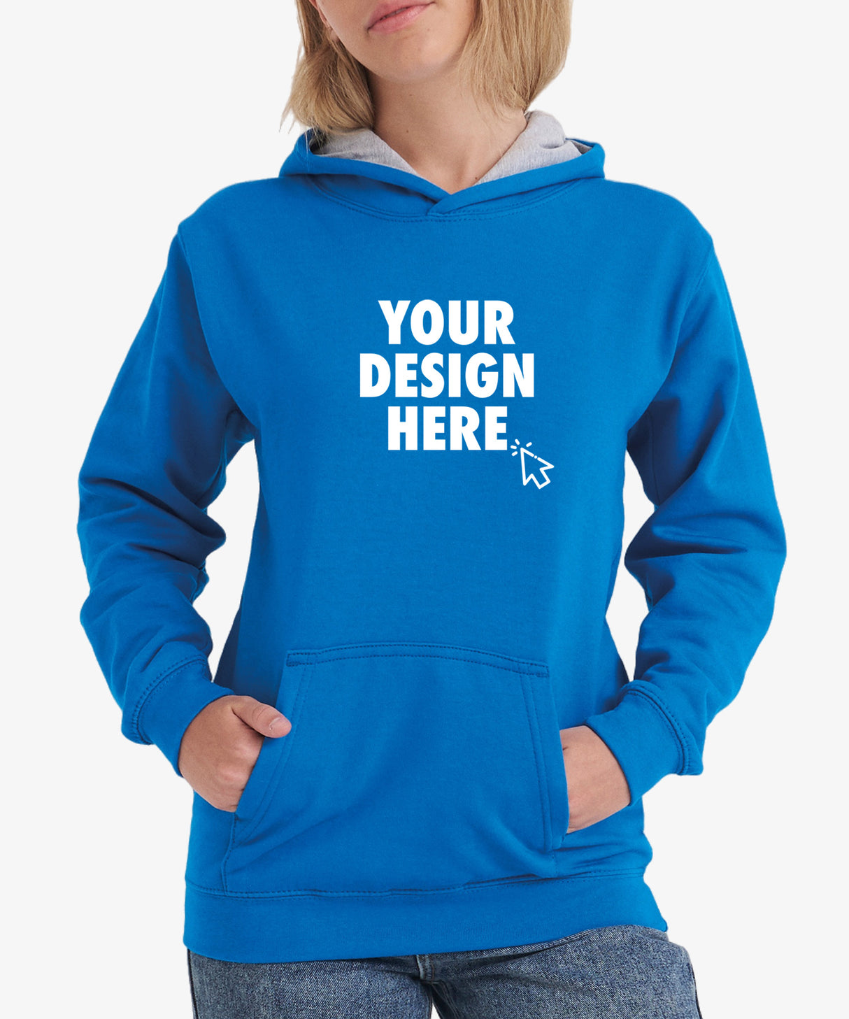 Personalised Kids Varsity Hoodie
