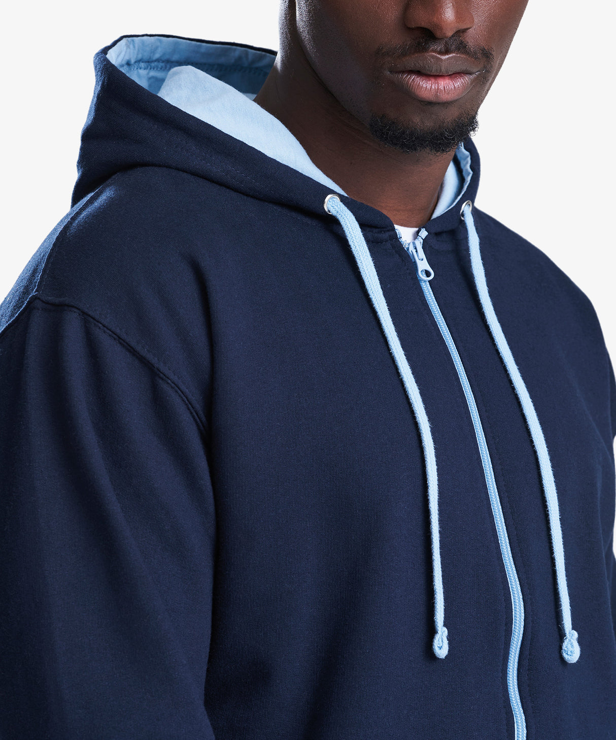 Personalised Unisex Varsity Zip Hoodie