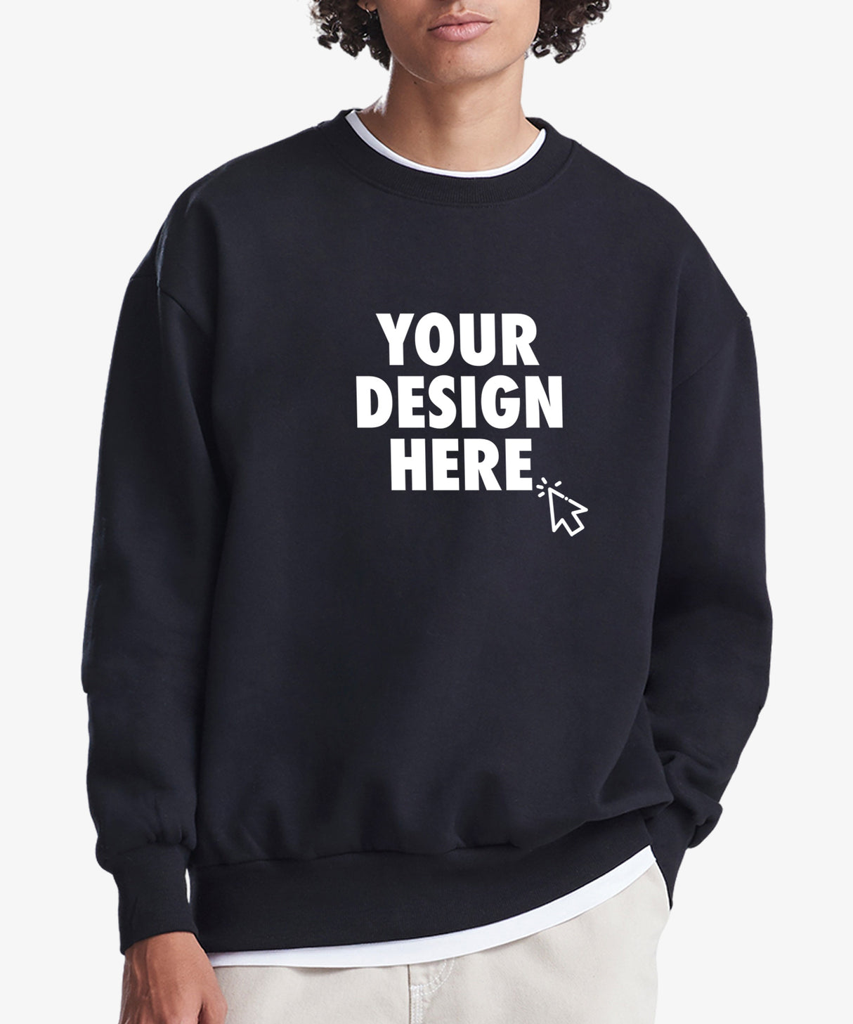 Personalised Unisex Heavyweight Sweatshirt