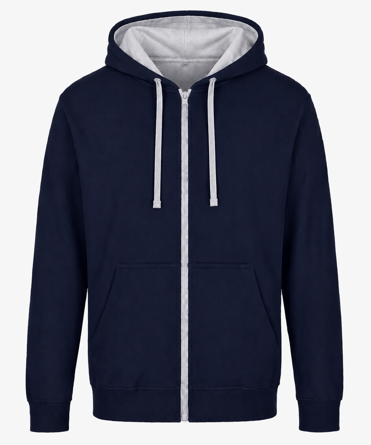 Personalised Unisex Varsity Zip Hoodie