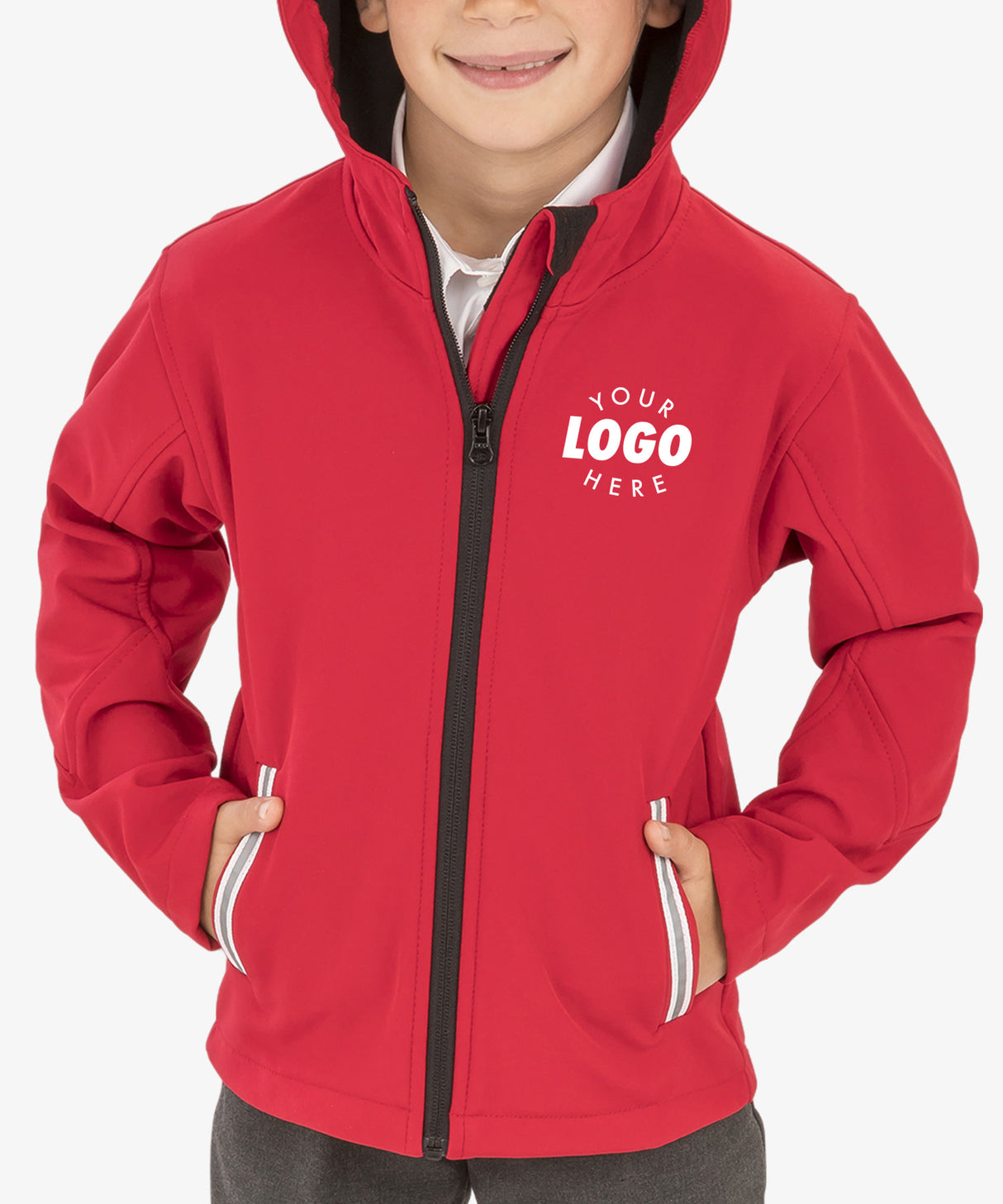 Personalised Kids Softshell Jacket