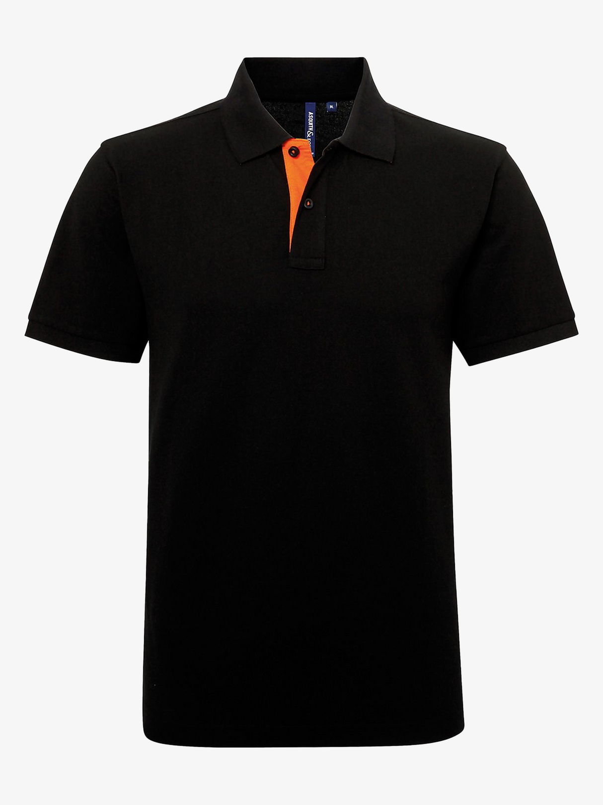 Personalised Men's Contrast Polo Shirt