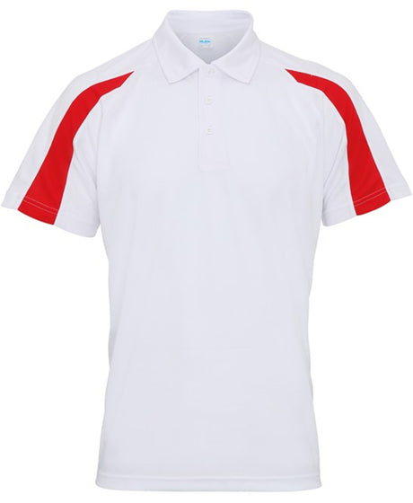 Contrast Sports Polo Shirt