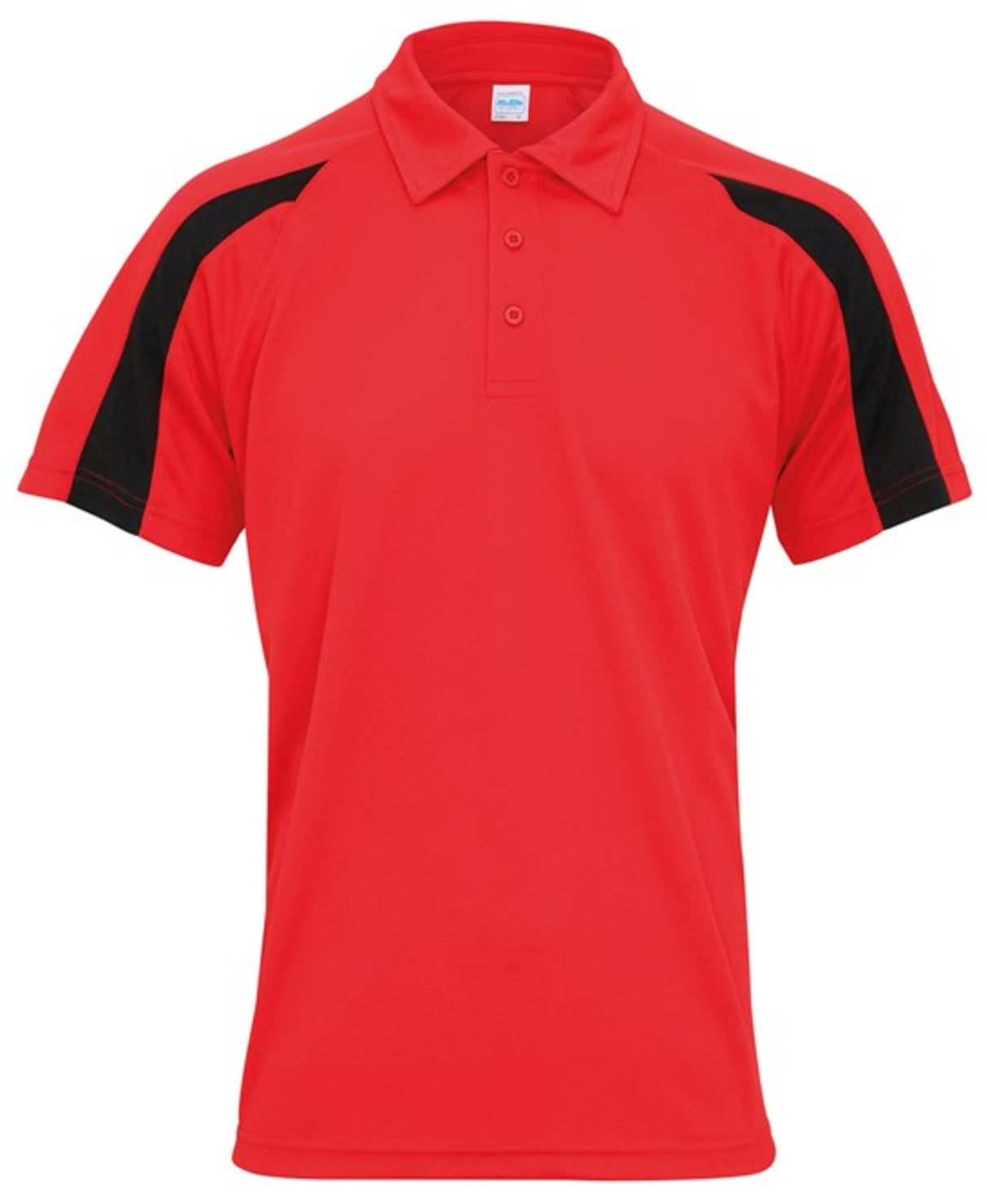 Men's Contrast Sports Personalised Polo Shirt