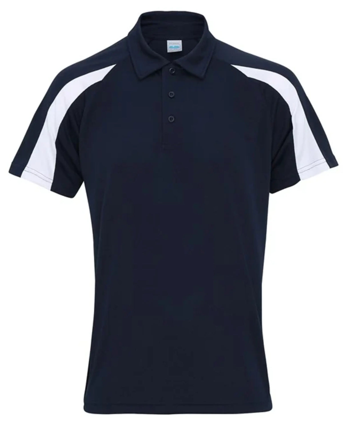Men's Contrast Sports Personalised Polo Shirt