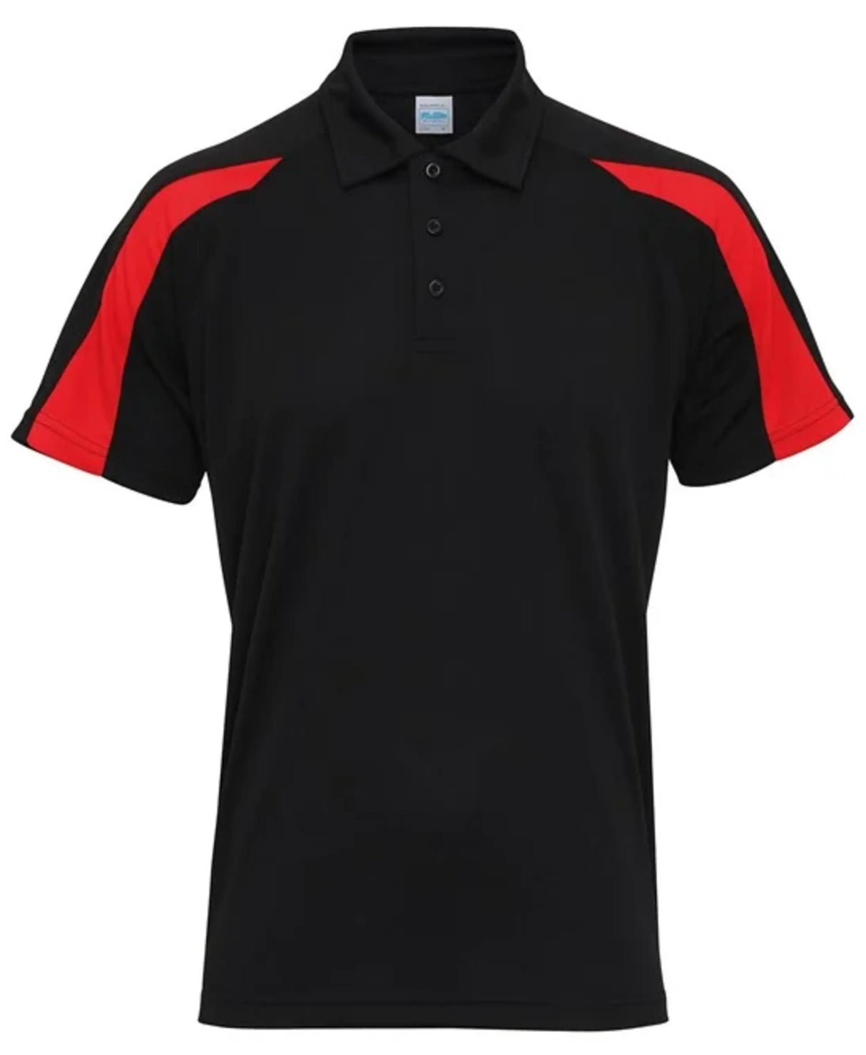 Men's Contrast Sports Personalised Polo Shirt