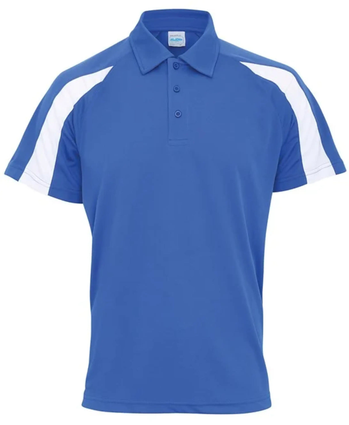Men's Contrast Sports Personalised Polo Shirt