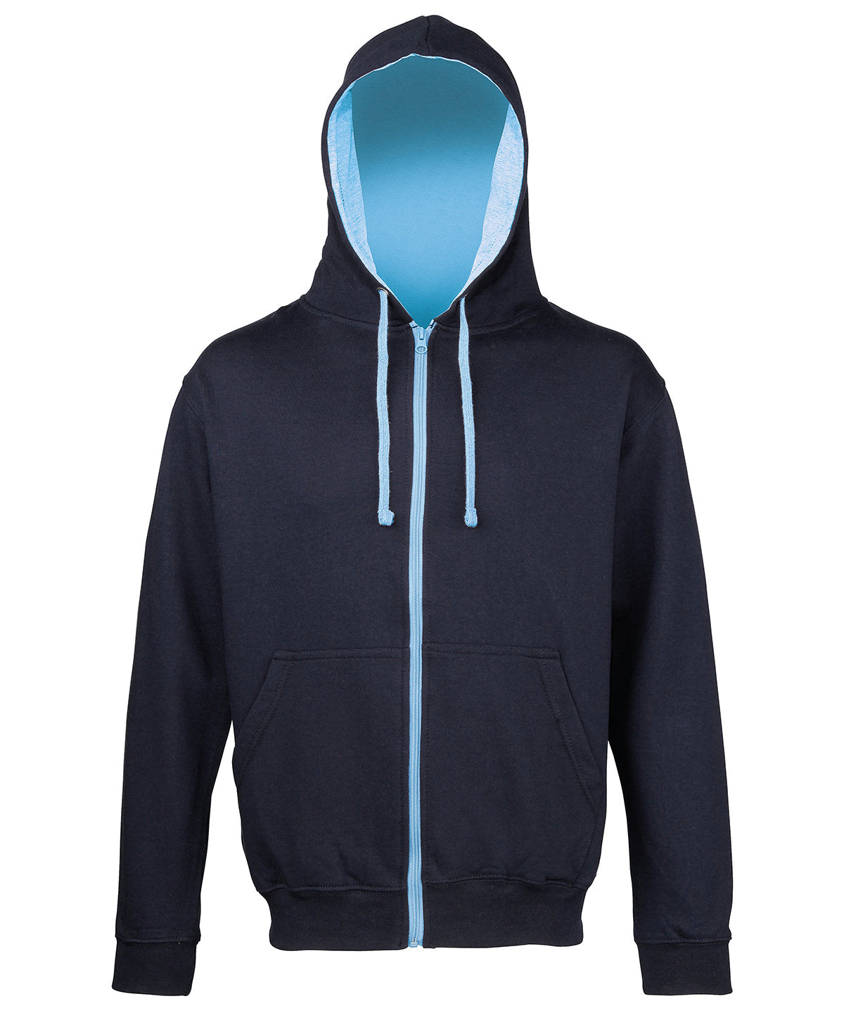 Personalised Unisex Varsity Zip Hoodie