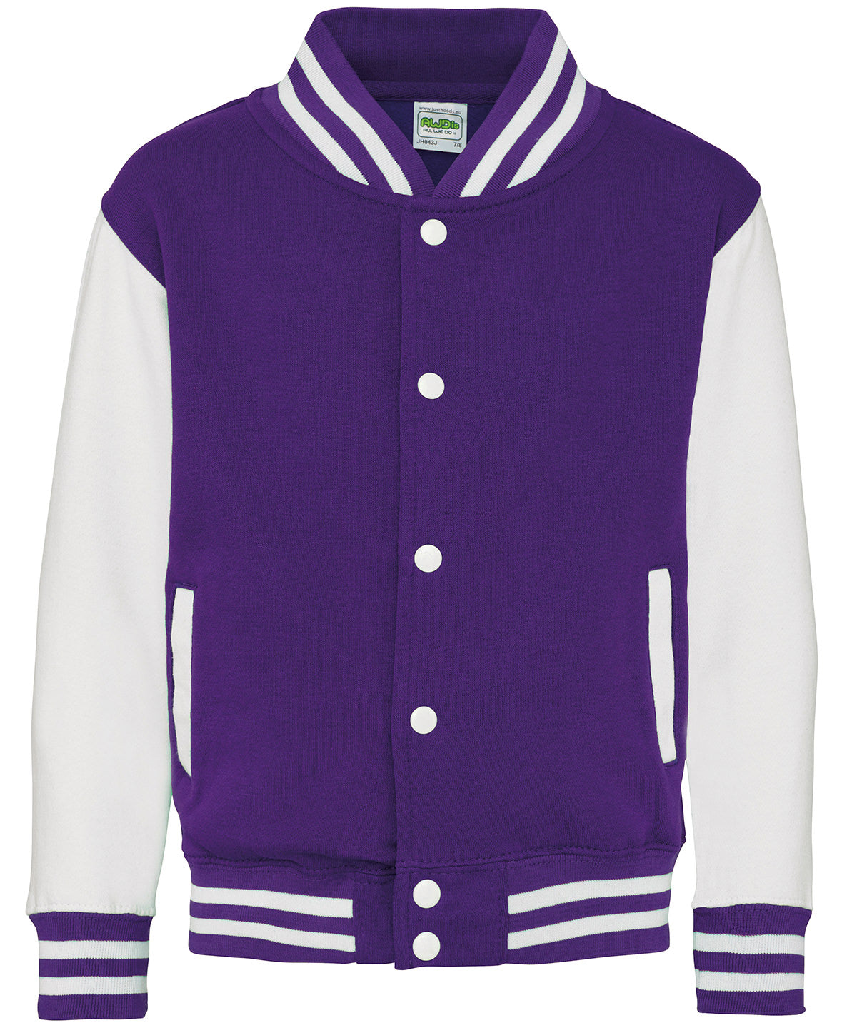 Personalised Kids Varsity Baseball Jacket