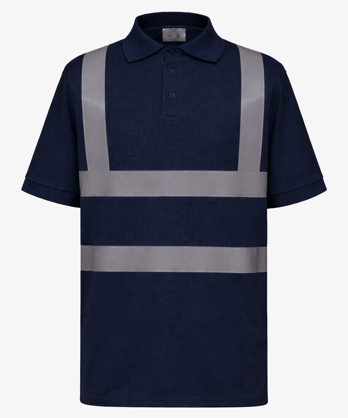 Personalised Hi Vis Short Sleeve Polo Shirt