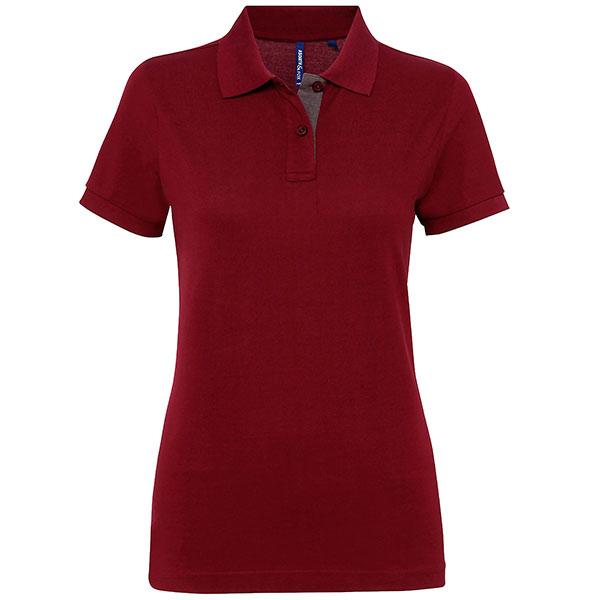 Women's Contrast Polo Shirt