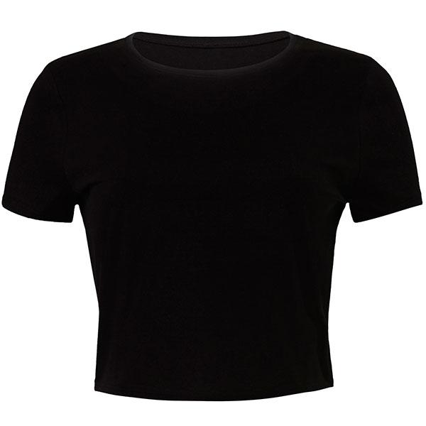 Personalised Cropped T Shirt