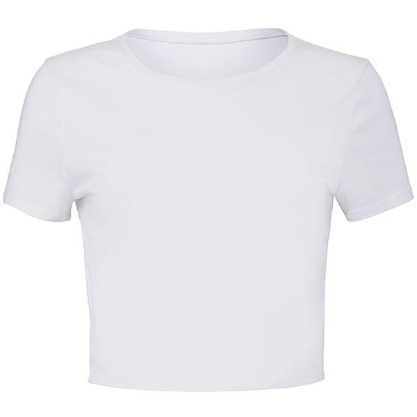 Personalised Cropped T Shirt