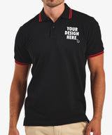 Tipped Men's Polo Shirt