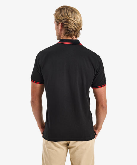 Personalised Men's Tipped Polo Shirt