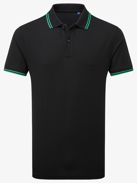 Personalised Men's Tipped Polo Shirt