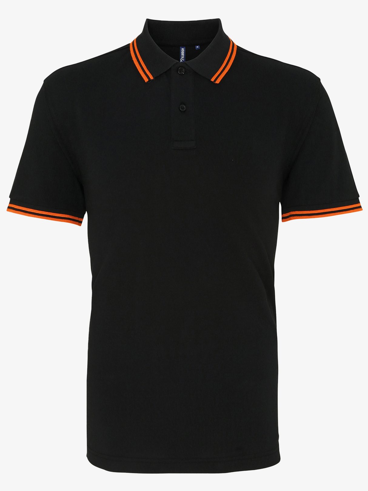 Personalised Men's Tipped Polo Shirt