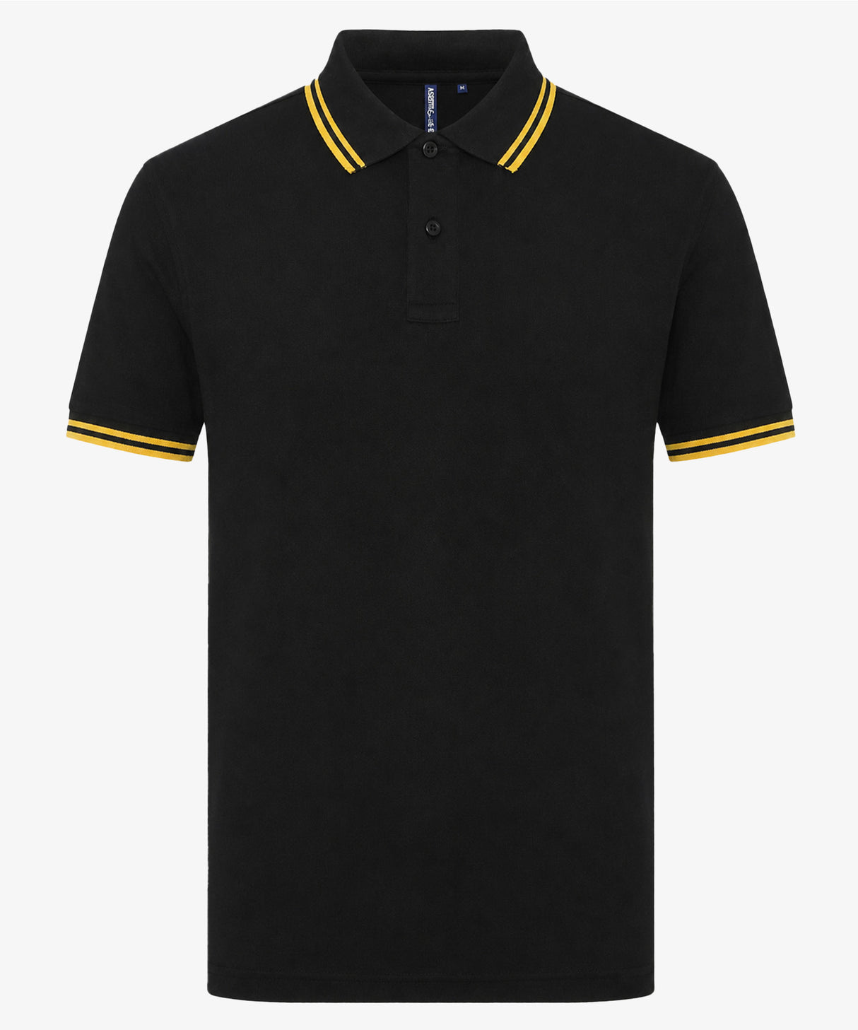 Personalised Men's Tipped Polo Shirt