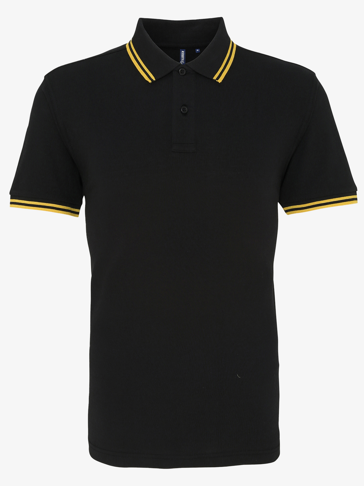 Personalised Men's Tipped Polo Shirt