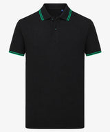 Personalised Men's Tipped Polo Shirt