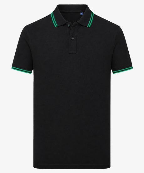 Personalised Men's Tipped Polo Shirt