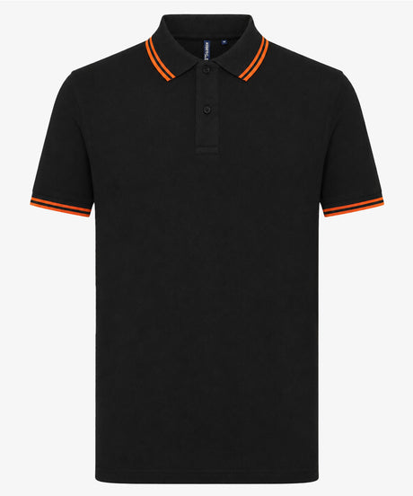 Personalised Men's Tipped Polo Shirt