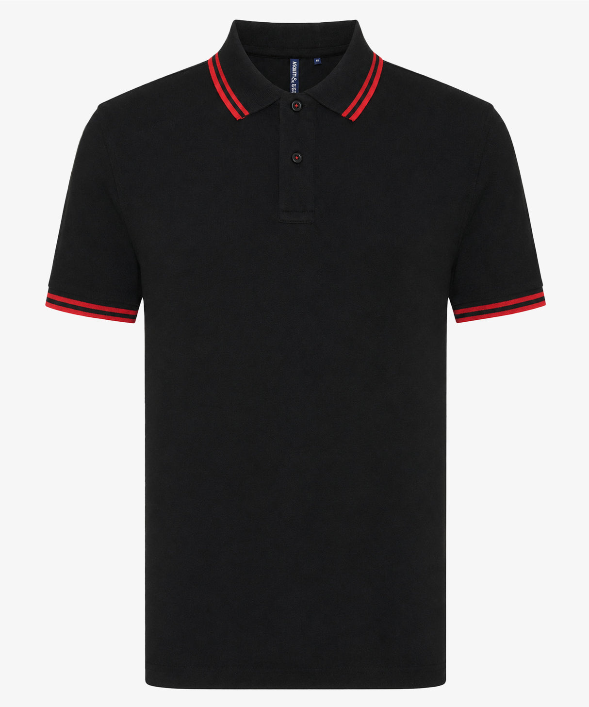 Personalised Men's Tipped Polo Shirt