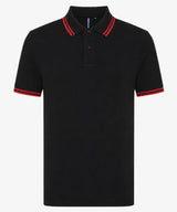 Personalised Men's Tipped Polo Shirt