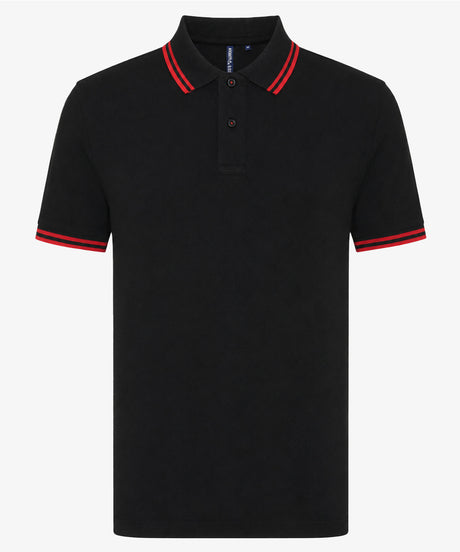 Personalised Men's Tipped Polo Shirt