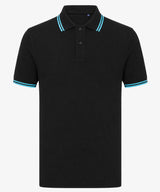 Personalised Men's Tipped Polo Shirt
