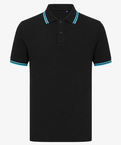 Personalised Men's Tipped Polo Shirt