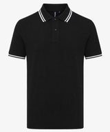 Personalised Men's Tipped Polo Shirt