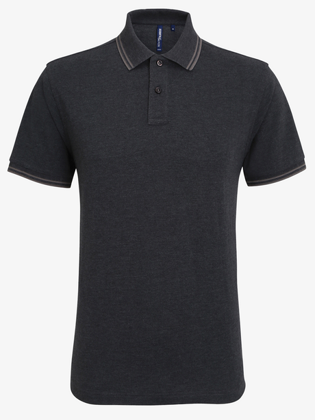 Personalised Men's Tipped Polo Shirt