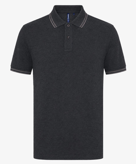 Personalised Men's Tipped Polo Shirt
